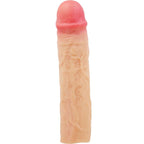 PRETTY LOVE - DEREK PENIS SLEEVE WITH 7.6 CM EXTENSION FLESH - Amore24