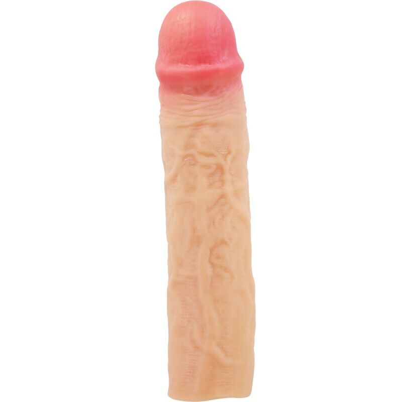 PRETTY LOVE - DEREK PENIS SLEEVE WITH 7.6 CM EXTENSION FLESH - Amore24
