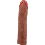 PRETTY LOVE - DEREK PENIS SLEEVE WITH 7.6 CM EXTENSION MULATTO - Amore24