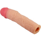 PRETTY LOVE - STEVENSON PENIS SLEEVE WITH 7.6 CM EXTENSION FLESH - Amore24