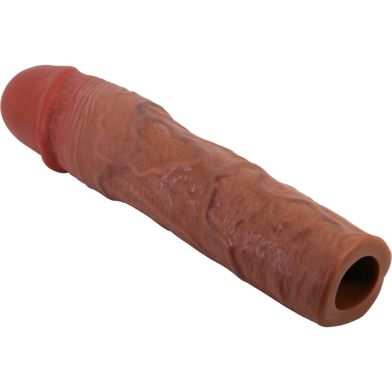 PRETTY LOVE - STEVENSON PENIS SLEEVE WITH 7.6 CM EXTENSION MULATTO - Amore24