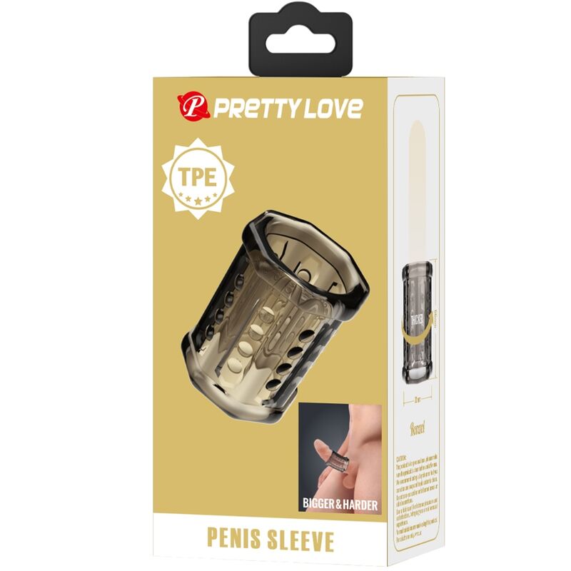 PRETTY LOVE - RONAEL PENIS SLEEVE SUPER STRETCHY TRANSPARENT - Amore24