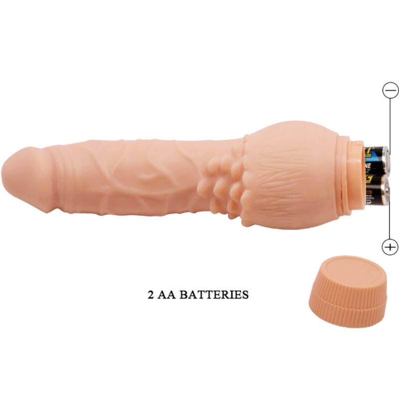 BAILE - BARBARA REALISTIC VIBRATOR 19.5 CM FLESH - Amore24