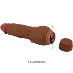 BAILE - BARBARA REALISTIC VIBRATOR 19.5 CM MULATTO - Amore24