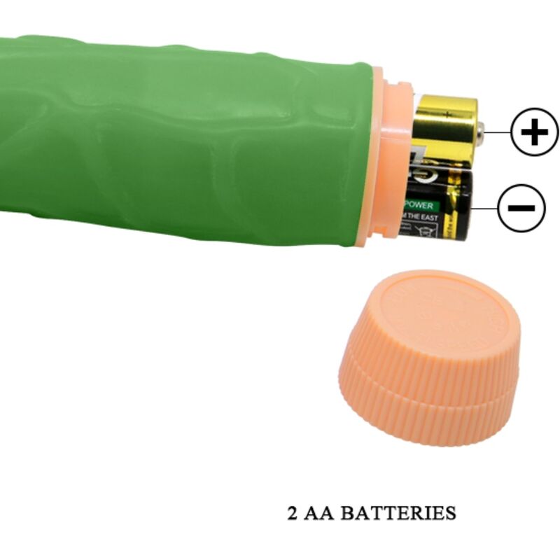 BAILE - BILL REALISTIC VIBRATOR 22.5 CM GREEN - Amore24