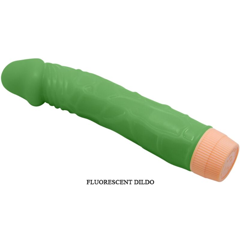 BAILE - BILL REALISTIC VIBRATOR 22.5 CM GREEN - Amore24