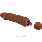 BAILE - JEFF REALISTIC VIBRATOR 19.5 CM MULATTO - Amore24