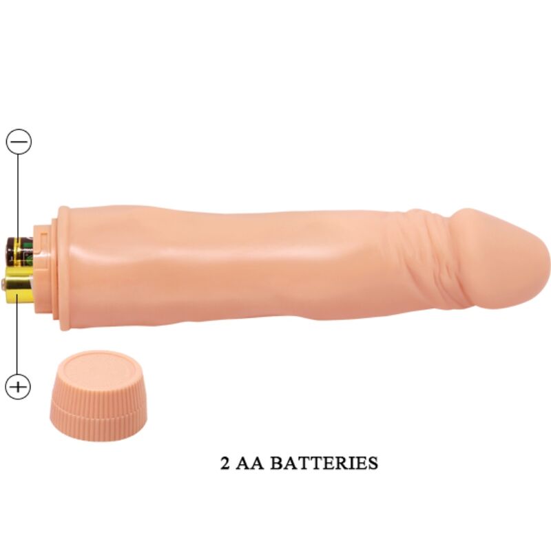 BAILE - DWARF REALISTIC VIBRATOR 21 CM FLESH - Amore24