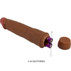 BAILE - DWARF REALISTIC VIBRATOR 21 CM MULATTO - Amore24
