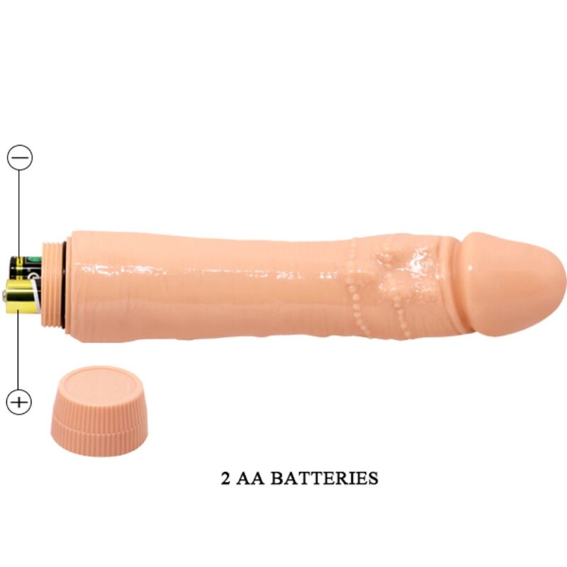 BAILE - DYBBUK REALISTIC VIBRATOR 24 CM FLESH - Amore24