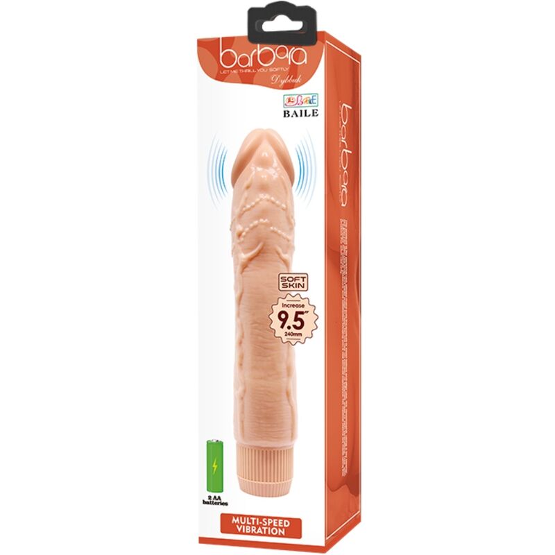 BAILE - DYBBUK REALISTIC VIBRATOR 24 CM FLESH - Amore24