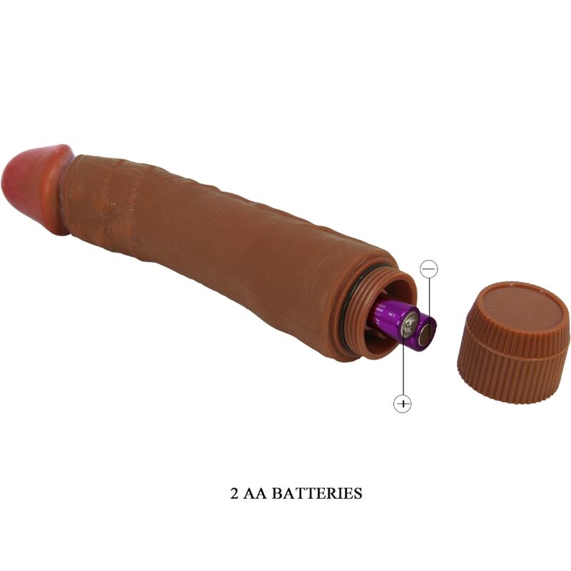BAILE - DYBBUK REALISTIC VIBRATOR 24 CM MULATTO - Amore24