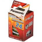 PANASONIC - PRO POWER ALKALINE AAA BATTERY LR03 PACK*24 - Amore24