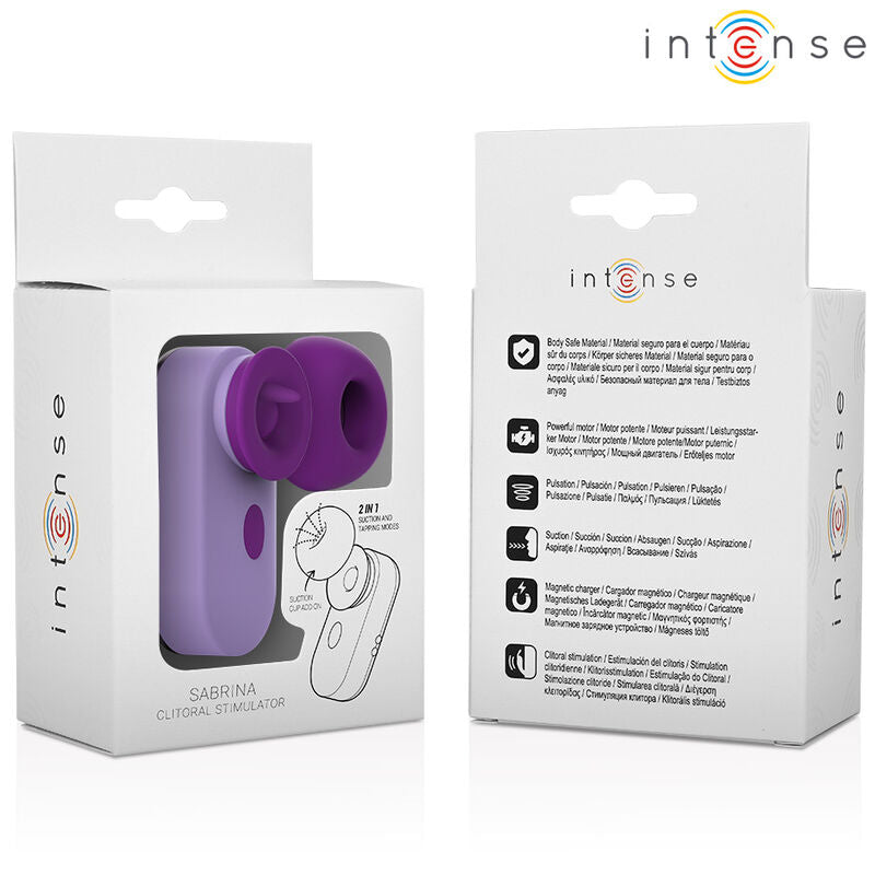 INTENSE - SABRINA CLIT STIMULATOR PURPLE - Amore24