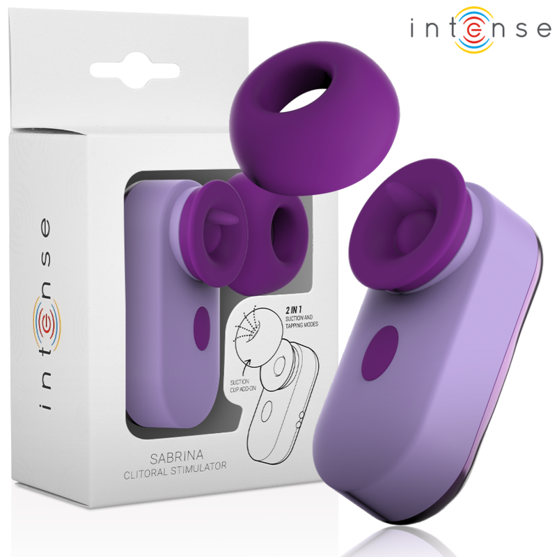 INTENSE - SABRINA CLIT STIMULATOR PURPLE - Amore24