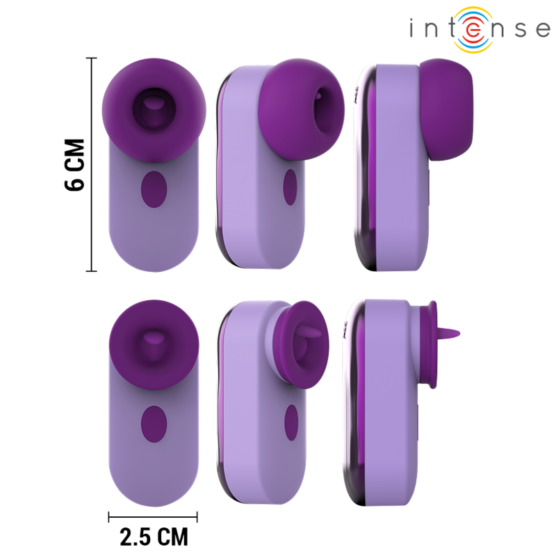 INTENSE - SABRINA CLIT STIMULATOR PURPLE - Amore24