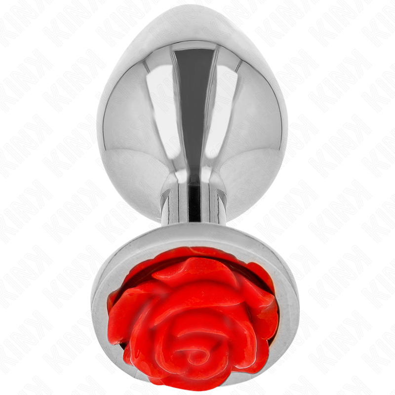 KINK - PLUG ANAL ROSE RED SIZE M - Amore24