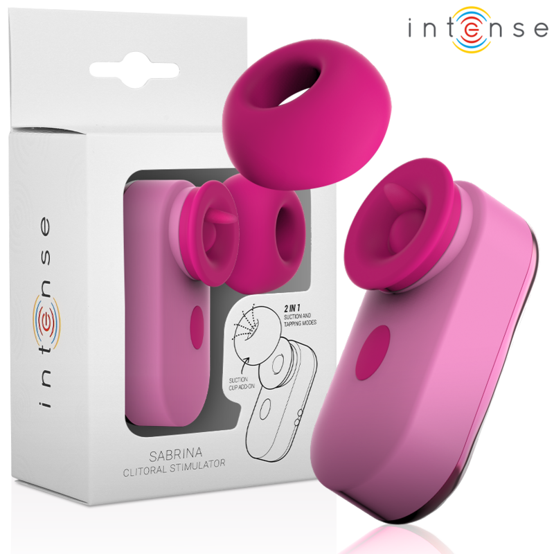 INTENSE - SABRINA CLIT STIMULATOR PINK - Amore24