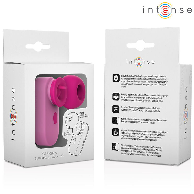 INTENSE - SABRINA CLIT STIMULATOR PINK - Amore24