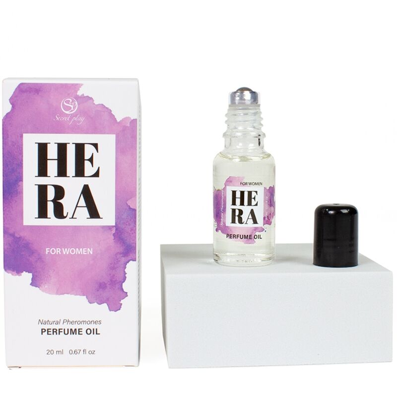 SECRETPLAY - HERA NATURAL PERFUME PHEROMONES IN OIL FOR WOMEN 20 ML - Amore24