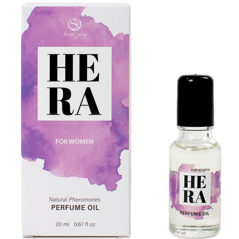 SECRETPLAY - HERA NATURAL PERFUME PHEROMONES IN OIL FOR WOMEN 20 ML - Amore24
