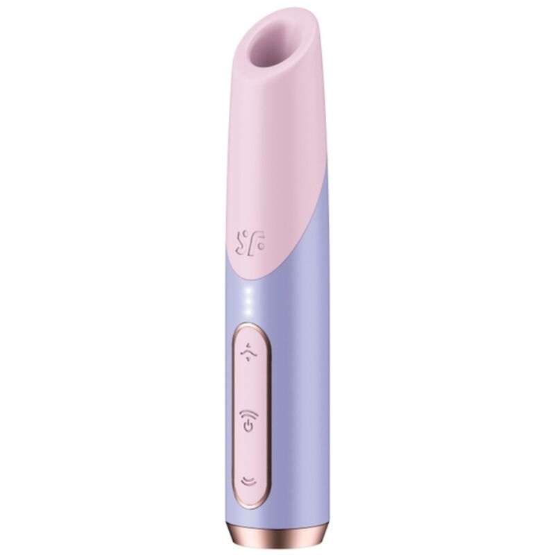 SATISFYER - BOLD KISS WAVE CLITORIS STIMULATOR PINK / VIOLET - Amore24