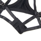 SUBBLIME - 955199 BRA SET WITH ADJUSTABLE BLACK BOW S/M - Amore24