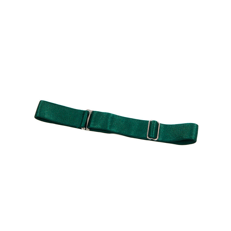 SUBBLIME - 955441 DRESS WITH GREEN LEATHER STRAPS L/XL - Amore24
