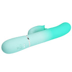 PRETTY LOVE - GIGI MULTIFUNCTION RABBIT VIBRATOR AQUA GREEN - Amore24