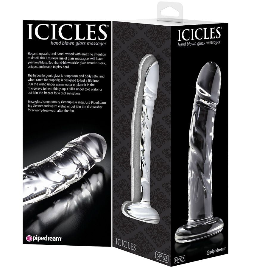 ICICLES - N. 62 GLASS MASSAGER - Amore24