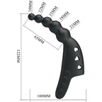 PRETTY LOVE - JORDIN FINGER VIBRATOR 10 VIBRATIONS BLACK - Amore24