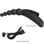 PRETTY LOVE - JORDIN FINGER VIBRATOR 10 VIBRATIONS BLACK - Amore24