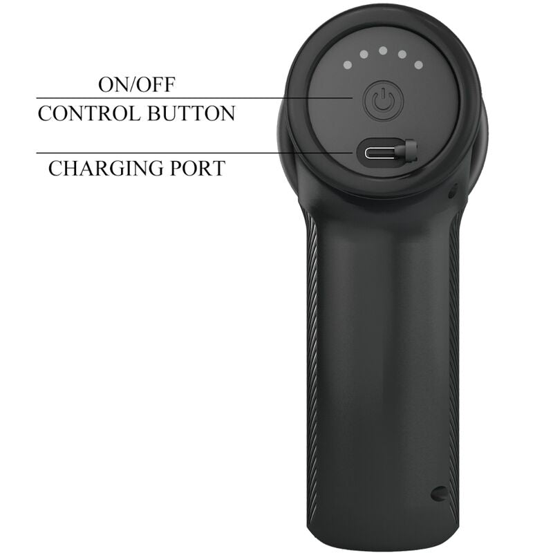 PRETTY LOVE - DJ DOCTOR MASSAGER 5 SETTINGS BLACK - Amore24