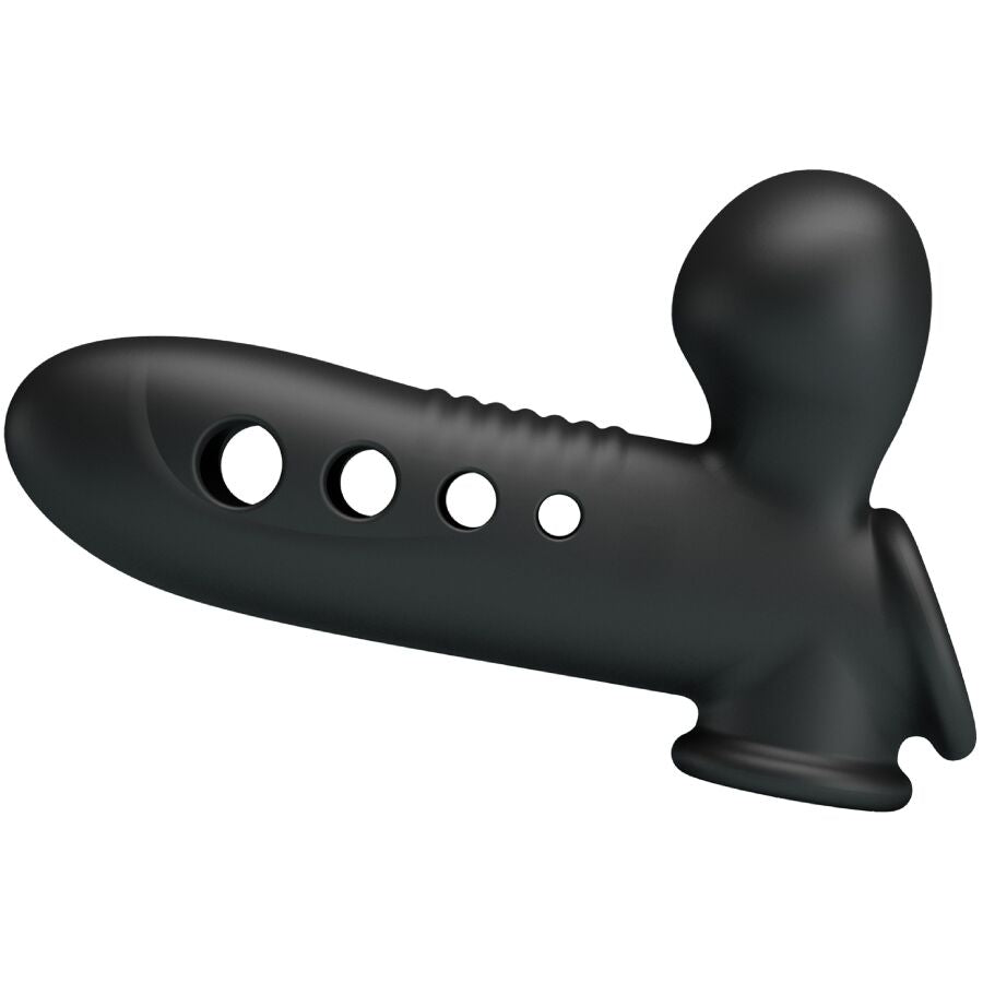 PRETTY LOVE - CRANE PENIS SLEEVE WITH AIRBAG BLACK - Amore24