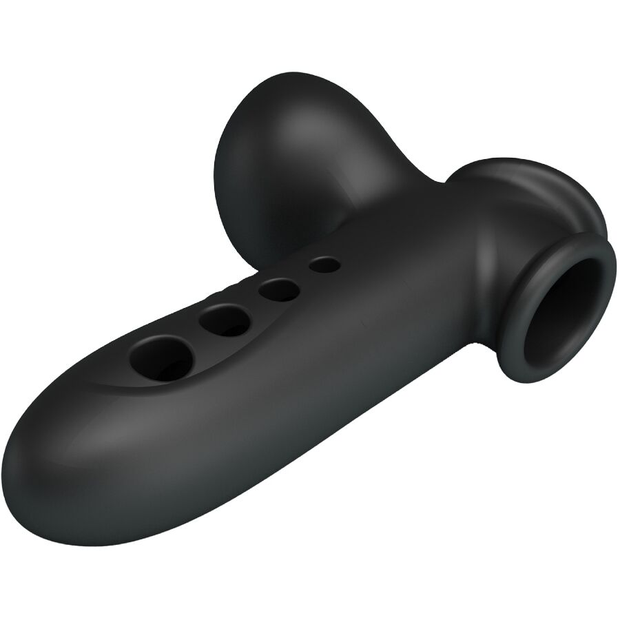 PRETTY LOVE - CRANE PENIS SLEEVE WITH AIRBAG BLACK - Amore24