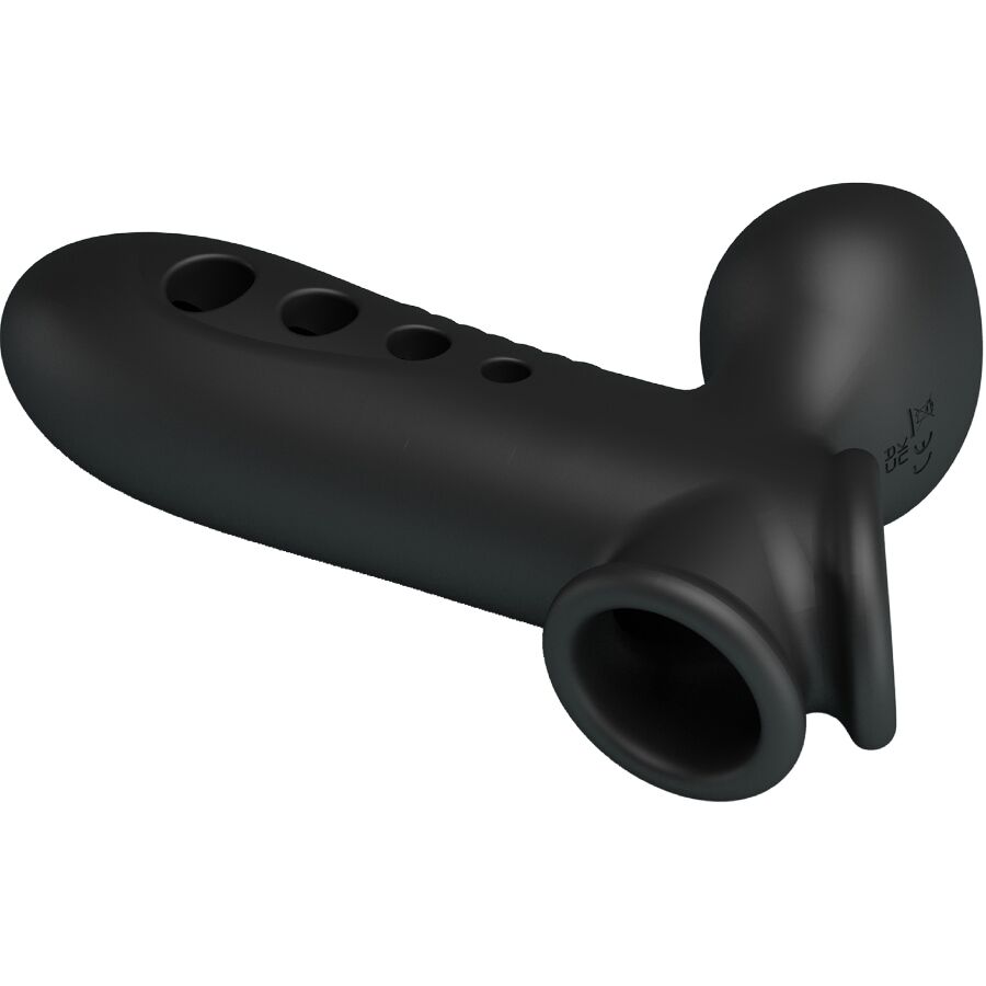PRETTY LOVE - CRANE PENIS SLEEVE WITH AIRBAG BLACK - Amore24