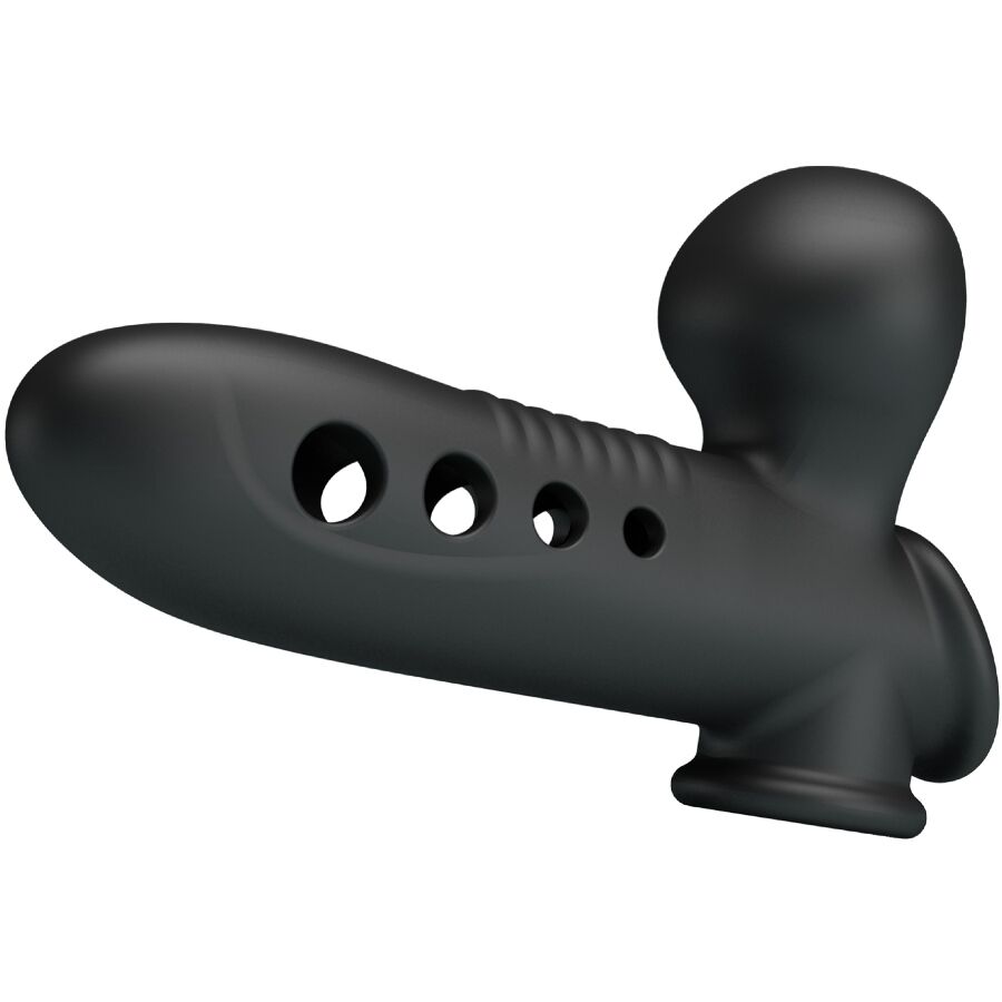 PRETTY LOVE - CRANE PENIS SLEEVE WITH AIRBAG BLACK - Amore24