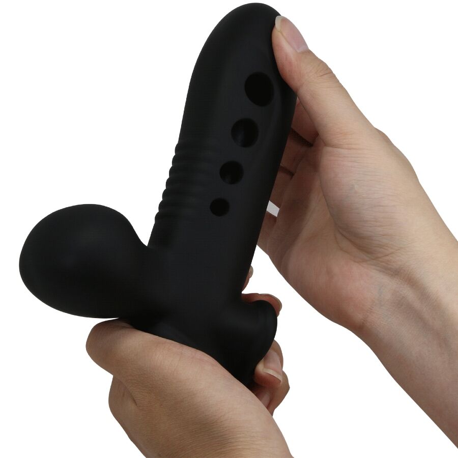 PRETTY LOVE - CRANE PENIS SLEEVE WITH AIRBAG BLACK - Amore24