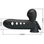 PRETTY LOVE - CRANE PENIS SLEEVE WITH AIRBAG BLACK - Amore24