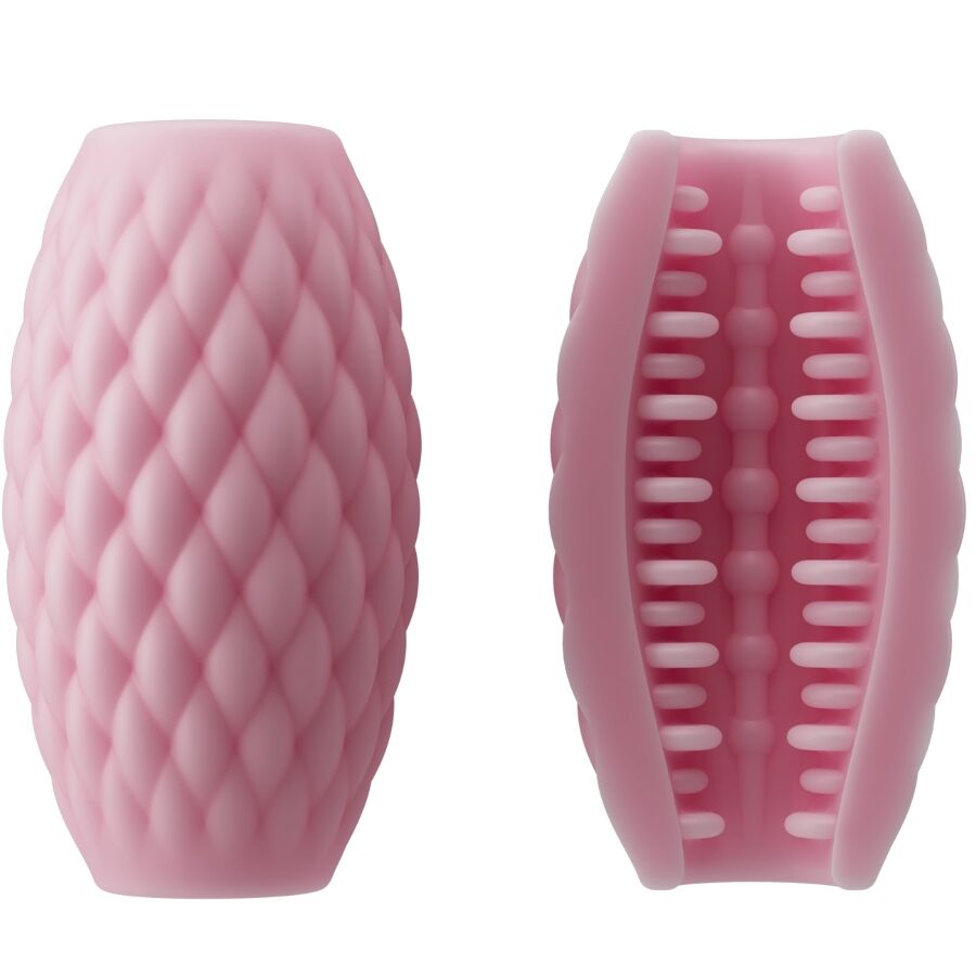 PRETTY LOVE - ATHENA EROS SILICONE MALE MASTURBATOR PINK - Amore24