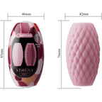 PRETTY LOVE - ATHENA EROS SILICONE MALE MASTURBATOR PINK - Amore24