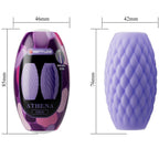 PRETTY LOVE - ATHENA EROS SILICONE MALE MASTURBATOR PURPLE - Amore24