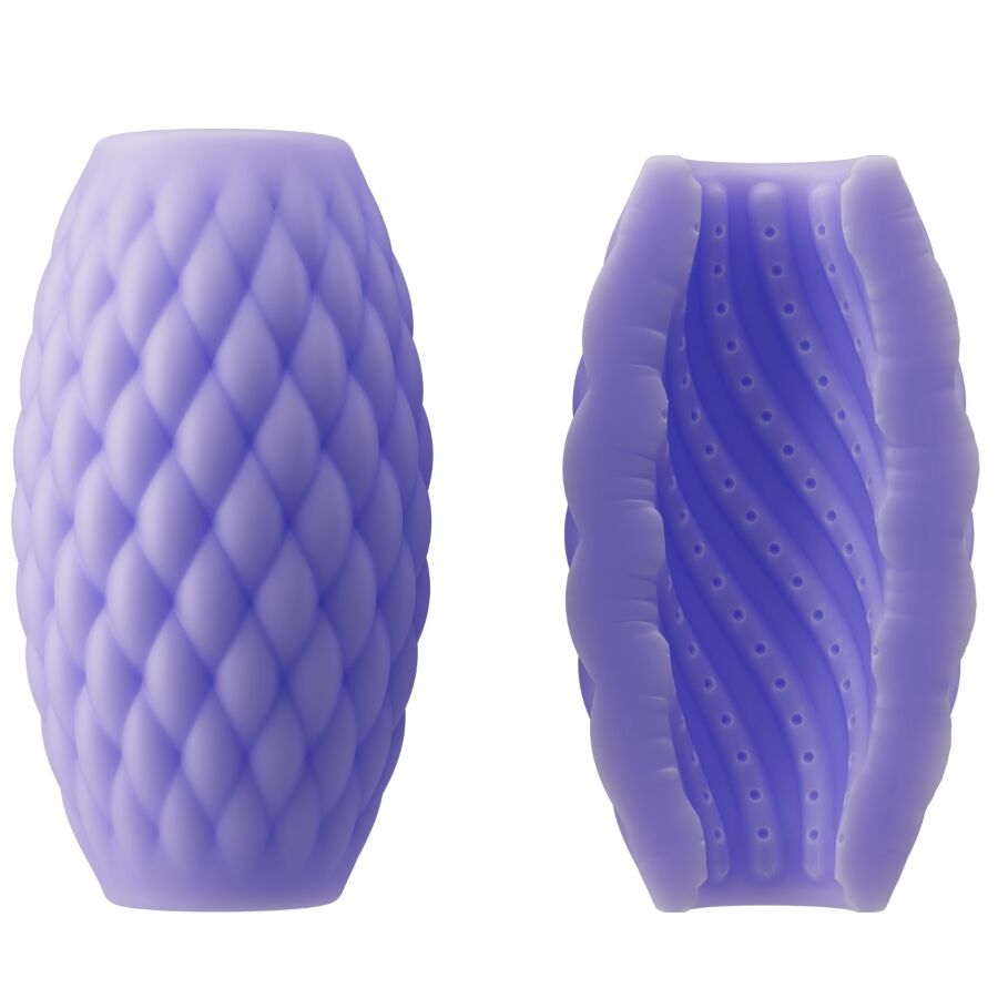 PRETTY LOVE - ATHENA EROS SILICONE MALE MASTURBATOR PURPLE - Amore24