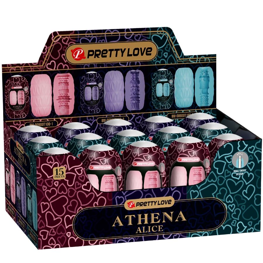 PRETTY LOVE - ATHENA ALICE PACK 15 VARIOUS MALE MASTURBATORS - Amore24