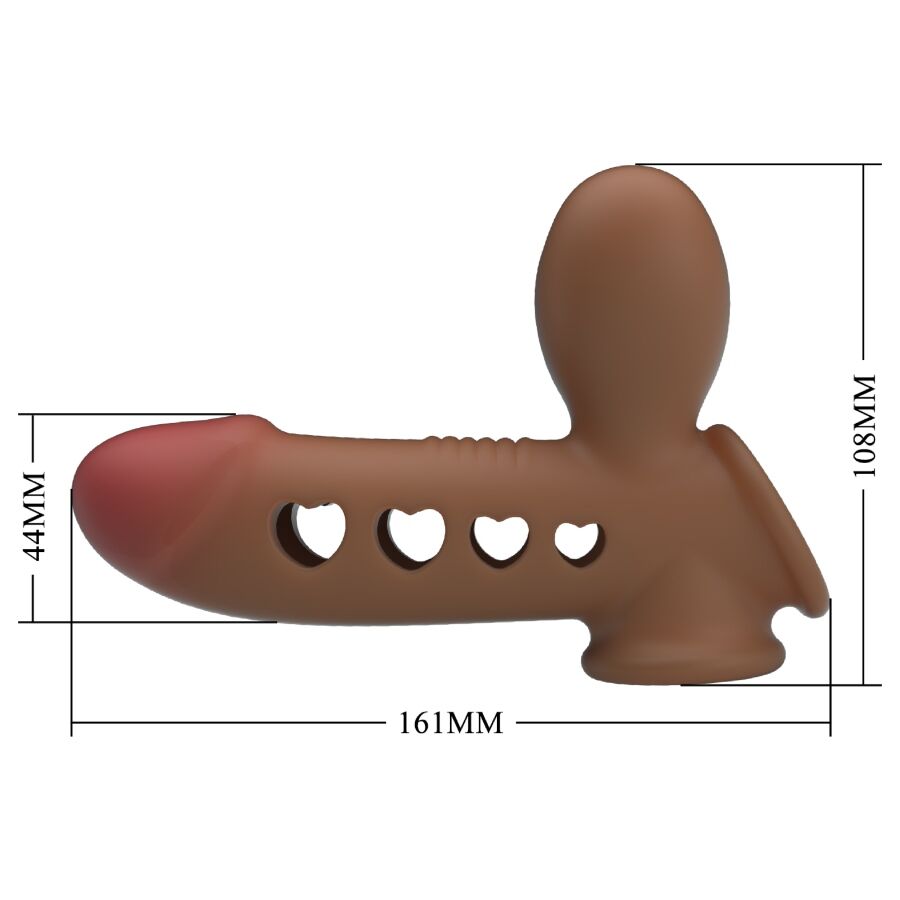 PRETTY LOVE - TYRONN PENIS SLEEVE WITH AIRBAG - Amore24