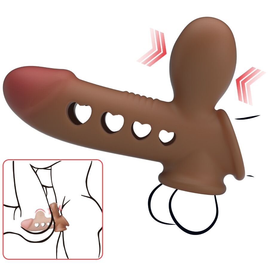 PRETTY LOVE - TYRONN PENIS SLEEVE WITH AIRBAG - Amore24