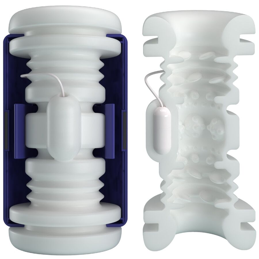 PRETTY LOVE - DJ LADY MALE MASTURBATOR WITH VIBRATION 5 SETTINGS PURPLE - Amore24