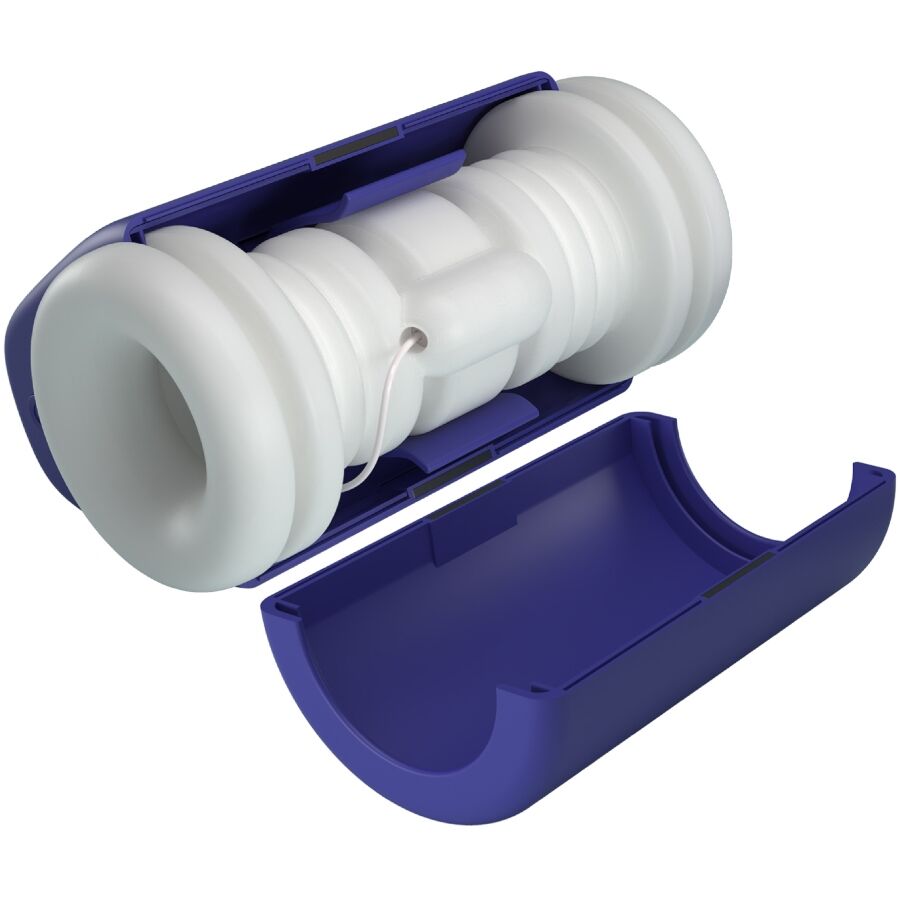 PRETTY LOVE - DJ LADY MALE MASTURBATOR WITH VIBRATION 5 SETTINGS PURPLE - Amore24