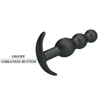PRETTY LOVE - SIDNEY ANAL VIBRATOR 10 VIBRATIONS BLACK - Amore24
