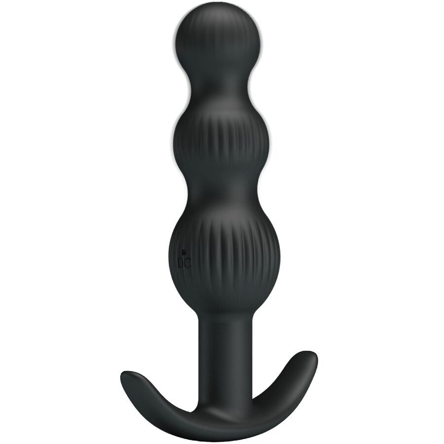 PRETTY LOVE - SIDNEY ANAL VIBRATOR 10 VIBRATIONS BLACK - Amore24